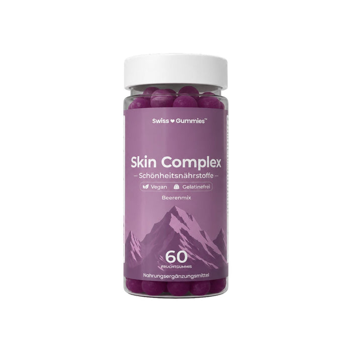 Skin Complex – Fruchtgummis mit Vitamin C, Selen und Pflanzenextrakten